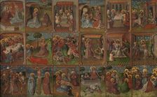 Scenes from the life of Christ, c.1435. Creator: Anon