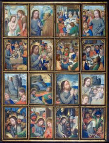 Scenes from the life of Christ, Stein Quadriptych, c1525-1530. Creator: Simon Bening