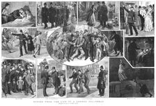 'Scenes from the Life of a London Policeman 1890. Creator: Robert Barnes