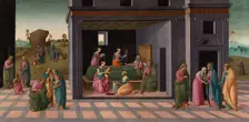 Scenes from the Life of Saint John the Baptist, 1490/95. Creator: Bartolomeo di Giovanni