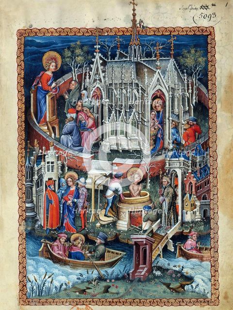 Scenes from the Life of Saint John the Evangelist, Early 15th cen..