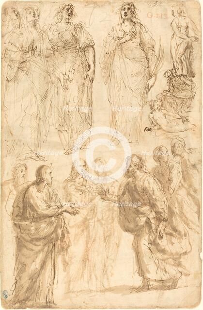 Scenes from the Life of Saint Peter. Creator: Giulio Cesare Procaccini.