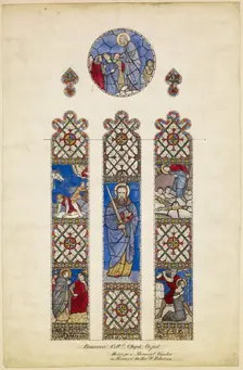Scenes From the Life of St Paul, 1862. Creator: Philip Webb