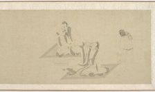 Scenes from the Life of Tao Yuanming (part 1), Ming dynasty, 1368-1644. Creator: Unknown