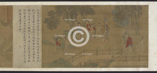Scenes from the Lives of Famous Men, Ming or Qing dynasty, 17th century. Creator: Unknown.