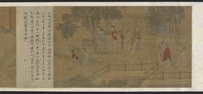 Scenes from the Lives of Famous Men, Ming or Qing dynasty, 17th century. Creator: Unknown