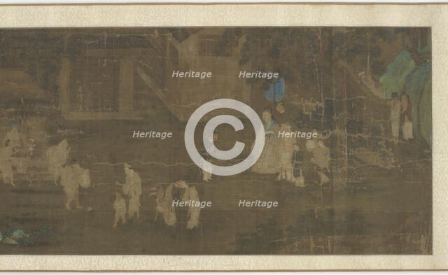 Scenes from the Lives of Famous Men (part 1), Ming dynasty, 16th-17th century. Creator: Unknown.