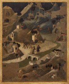 Scenes from the Lives of the Desert Fathers (Thebaid), First third of the 15th cen. Creator: Fra Angelico