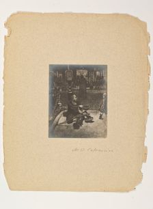 (Scenes from the Lives of the People, Portfolio) (Untitled), 1905. Creator: Glenn O Coleman