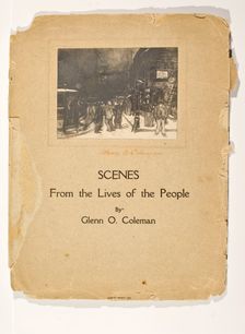 (Scenes from the Lives of the People, Portfolio) (Untitled), c. 1905-1906. Creator: Glenn O Coleman