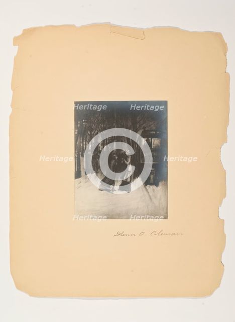(Scenes from the Lives of the People, Portfolio) (Untitled), c. 1905-1906. Creator: Glenn O Coleman.