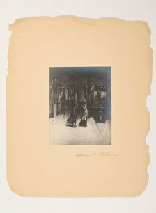 (Scenes from the Lives of the People, Portfolio) (Untitled), c. 1905-1906. Creator: Glenn O Coleman