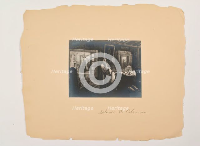 (Scenes from the Lives of the People, Portfolio) (Untitled), c. 1905-1906. Creator: Glenn O Coleman.