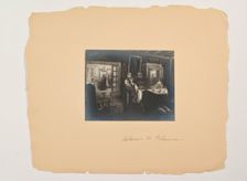 (Scenes from the Lives of the People, Portfolio) (Untitled), c. 1905-1906. Creator: Glenn O Coleman