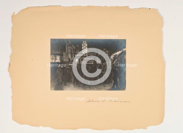(Scenes from the Lives of the People, Portfolio) (Untitled), c. 1905-1906. Creator: Glenn O Coleman.