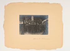 (Scenes from the Lives of the People, Portfolio) (Untitled), c. 1905-1906. Creator: Glenn O Coleman