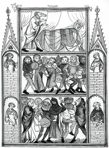 Scenes from the Story of Fauvel, 15th century, (1870)