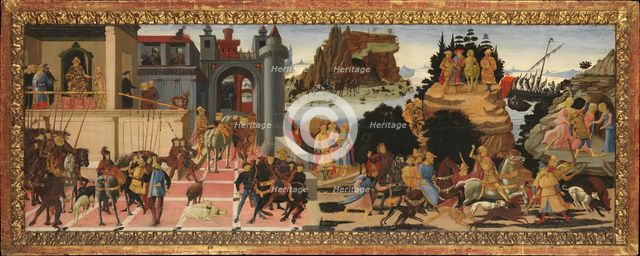 Scenes from the Story of the Argonauts, ca. 1465. Creator: Jacopo del Sellaio.