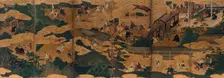 Scenes from the "Tales of Ise", mid-1600s. Creator: Unknown