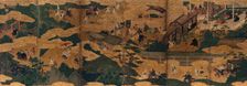 Scenes from the "Tales of Ise", mid-1600s. Creator: Unknown