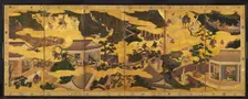Scenes from the "Tales of Ise", mid-1600s. Creator: Unknown