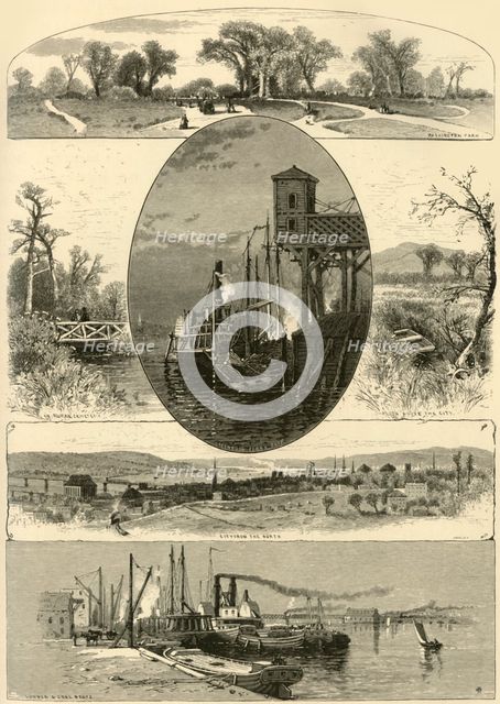 'Scenes in and around Albany', 1874.  Creator: John J. Harley.