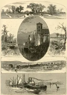 Scenes in and around Albany 1874. Creator: John J. Harley