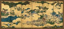 Scenes in and around Kyoto, ca 1690. Artist: Anonymous