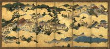 Scenes in and around Kyoto, ca 1690. Artist: Anonymous
