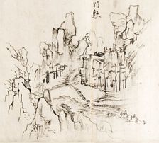Scenes in Bu'an Prefecture, North Jeolla Province (image 6 of 13), c1771. Creator: Kang Sehwang (attributed to) (Korea, 1712-1791)
