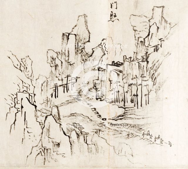 Scenes in Bu'an Prefecture, North Jeolla Province (image 6 of 13), c1771. Creator: Kang Sehwang (attributed to) (Korea, 1712-1791).