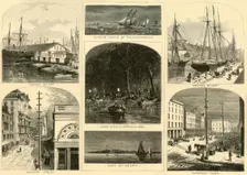 Scenes in Baltimore 1874. Creator: James H. Richardson