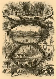 Scenes in Central Park 1874. Creator: Unknown