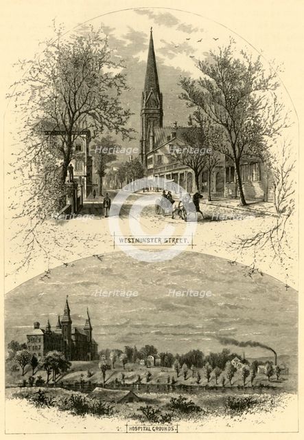 'Scenes in Providence', 1872.  Creator: William Hamilton Gibson.