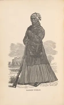 Scenes in the life of Harriet Tubman, [Frontispiece], 1869. Creator: George R Lockwood