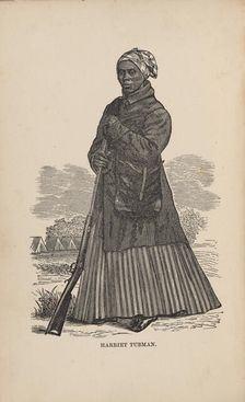 Scenes in the life of Harriet Tubman, [Frontispiece], 1869. Creator: George R Lockwood