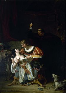 Scènes tirées de Notre-Dame de Paris, 1833. Creator: Auguste Couder