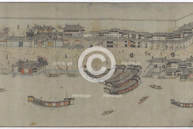 Scenic Attractions of West Lake, 14th century. Creator: Unknown.