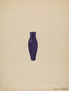 Scent Bottle, 1935/1942. Creator: Paul Ward