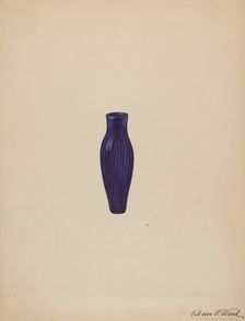 Scent Bottle, 1935/1942. Creator: Paul Ward