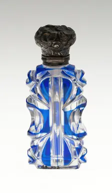 Scent Bottle, Bohemia, c. 1840/50. Creator: Bohemia Glass