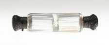 Scent Bottle, Bohemia, c. 1840/50. Creator: Bohemia Glass