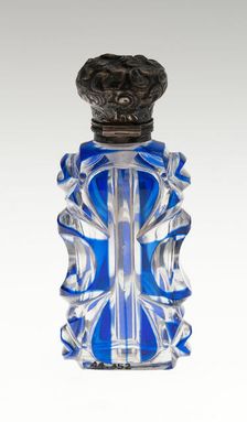 Scent Bottle, Bohemia, c. 1840/50. Creator: Bohemia Glass