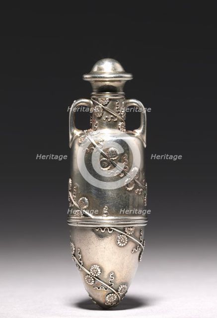 Scent Bottle, c. 1860-70. Creator: Tiffany & Co. (American, New York, est. 1837).