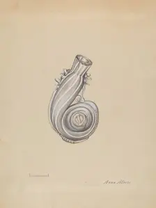 Scent Bottle, c. 1937. Creator: Anna Aloisi