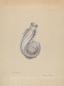 Scent Bottle, c. 1937. Creator: Anna Aloisi