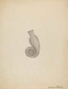 Scent Bottle, c. 1938. Creator: Paul Ward