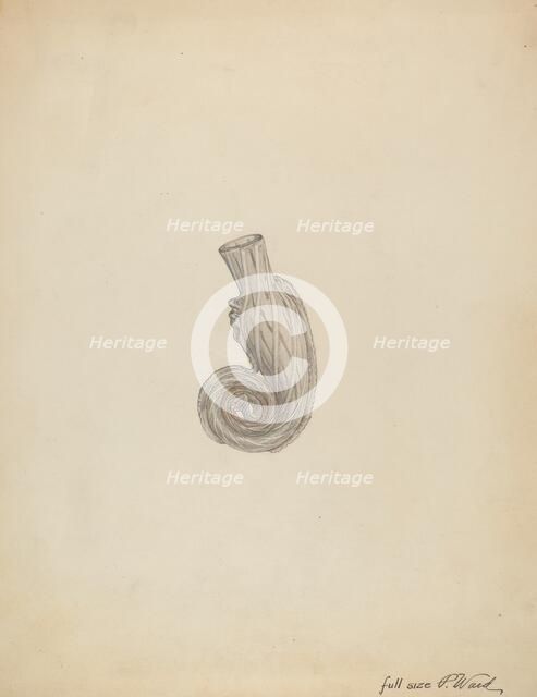 Scent Bottle, c. 1938. Creator: Paul Ward.