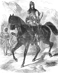 Schamyl, the Circassian Chief 1854. Creator: Unknown