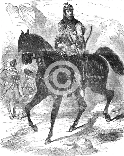 'Schamyl, the Circassian Chief', 1854. Creator: Unknown.